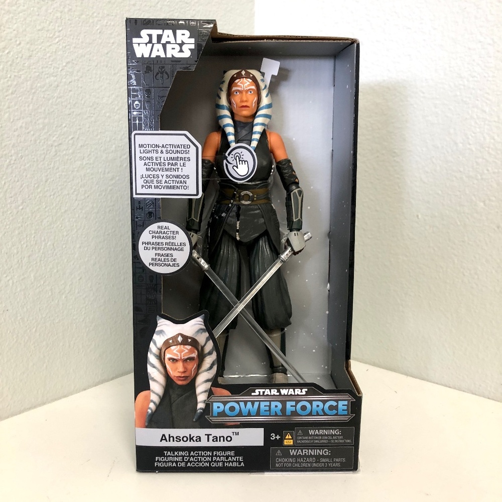 Disney Star Wars Ahsoka Tano 10.5" Talking Action Figure Power Force - NEW